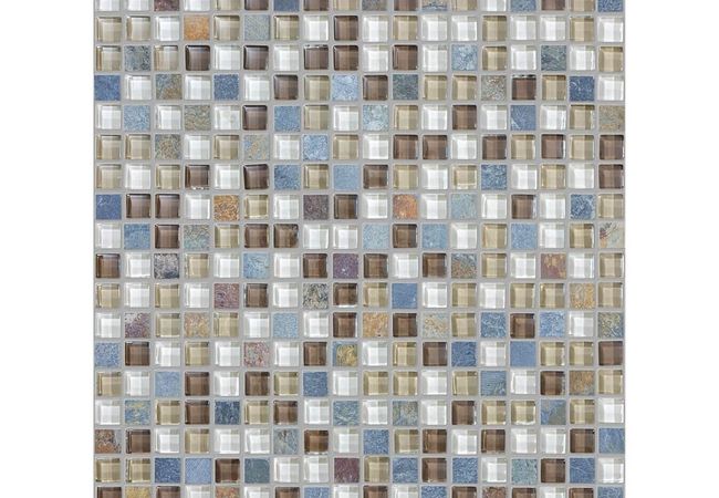 Anatolia Tile - Glass + Slate/Quartz Mosaics