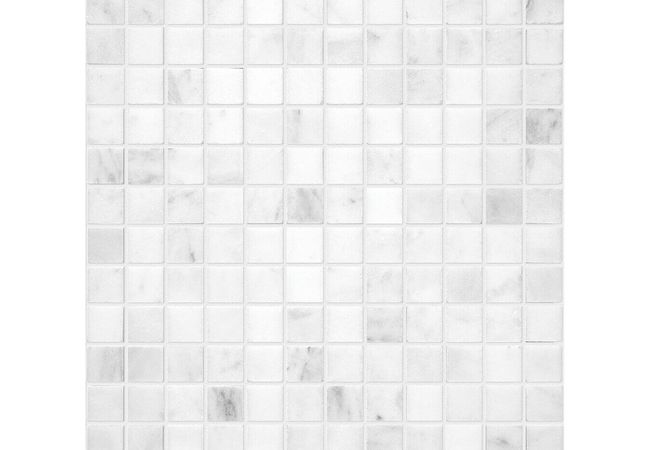 Anatolia Tile Bianco Venatino 1 X 1 Mosaic Polished / Honed Marble