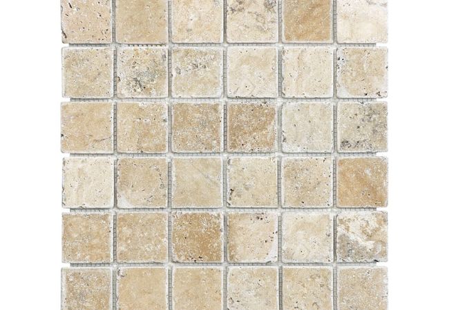 Anatolia Tile Picasso 2 x 2 Mosaic Tumbled Natural Stone