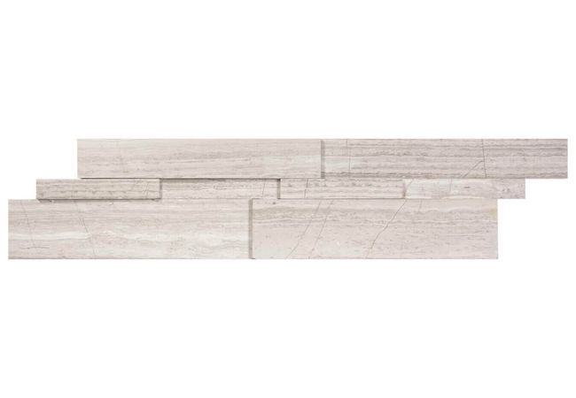 Anatolia Tile Strada Mist 6 x 24 Cubics Panel Honed Natural Stone