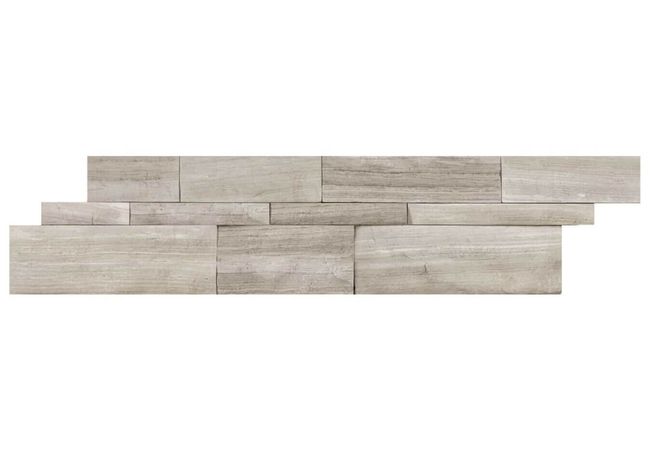 Anatolia Tile Strada Mist 6 x 24 Wall Panel Split Face Natural Stone