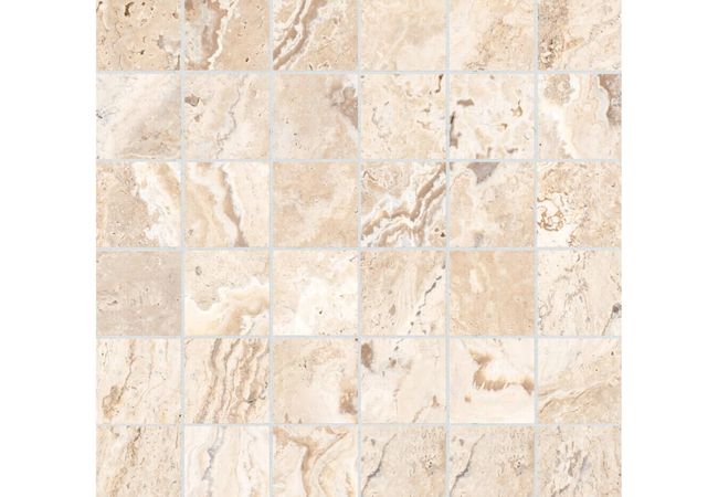 Anatolia Tile Antico Sand Porcelain 2 x 2 Mosaic Matte