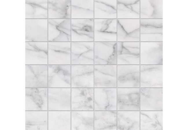 Anatolia Tile Classic Carrara Porcelain 2 x 2 Mosaic Matte