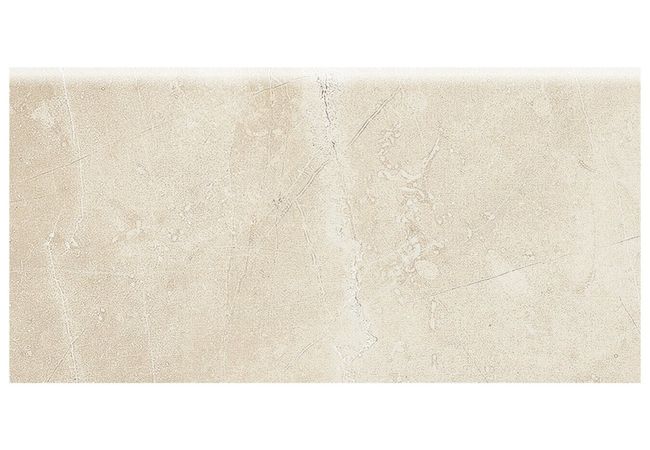 Anatolia Tile Classic Pulpis Ivory Porcelain 3 x 6 Bullnose Glossy