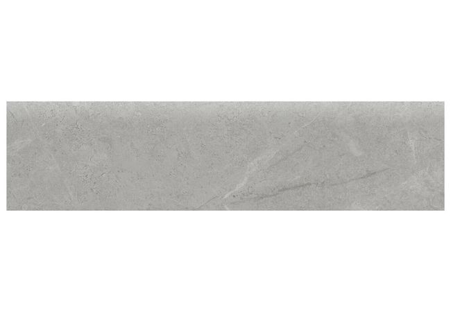 Anatolia Tile Torino Argento Porcelain 3 X 12 Bullnose Matte