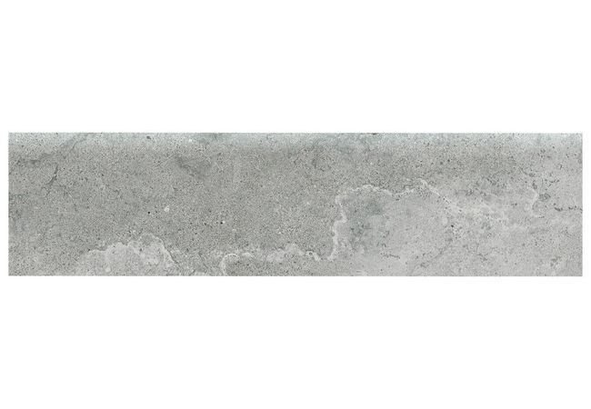 Anatolia Tile Veneta Argento Porcelain 3 X 12 Bullnose Matte
