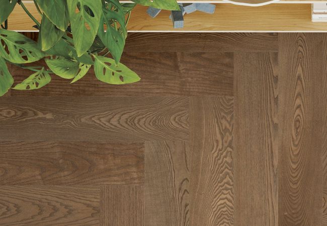 Anderson Tuftex European Ash Herringbone Biscotti view 3