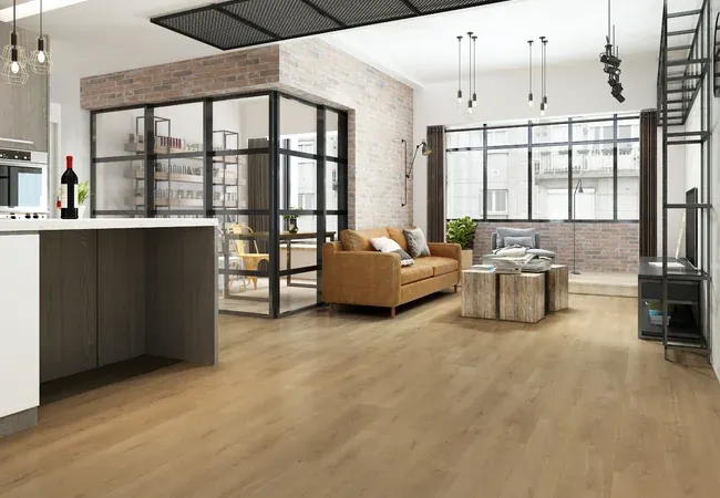 Biyork Hydrogen 5 PRO 3mm Cashmere Luxury Vinyl Plank view 2