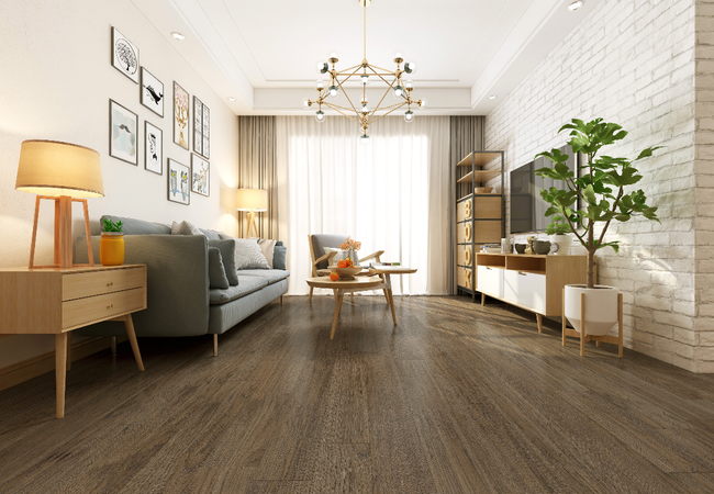 Biyork Floors Nouveau 6 Hickory Greystone view 2