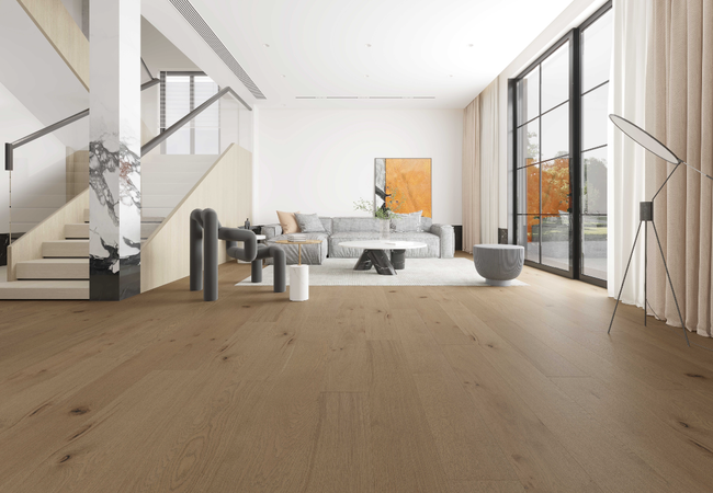 Biyork Floors Nouveau 7 Prelude European Oak Golden Wheat view 2