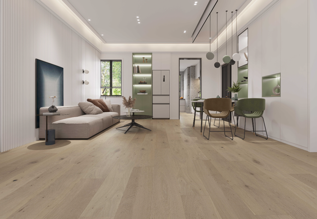 Biyork Floors Nouveau 7 Prelude European Oak Snow Willow view 2