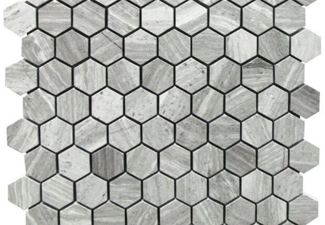 Ciot Tile Escarpment Light Hexagon Polished 1 ¼''