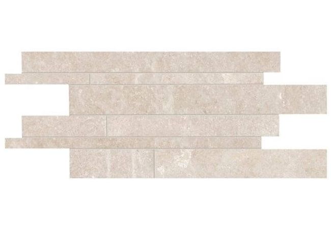 Ciot Tile 12''x24'' Groove Mos. Listelli Sfalsati Hot White Nat.