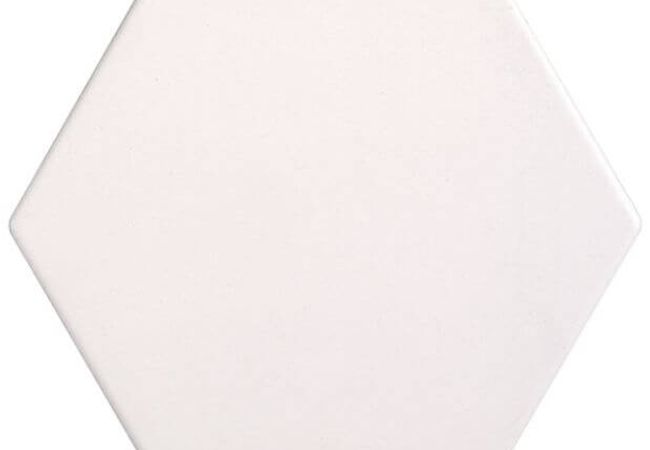 Ciot Tile 6'' Esagona Bianco Matte