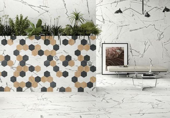 Ciot Tile Lagom White Sat. Rt. 24''X24''