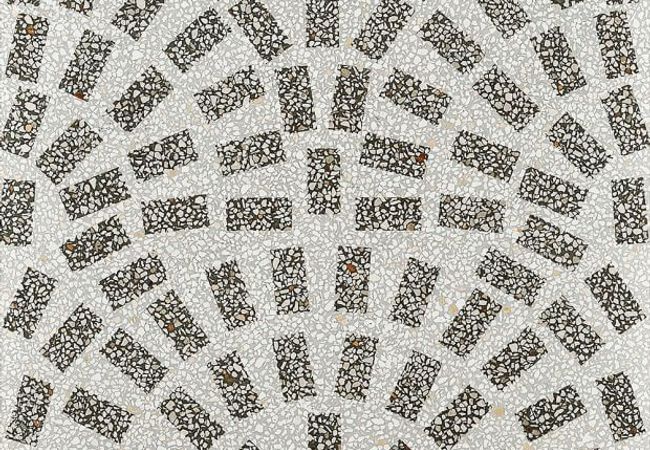 Ciot Tile Terrazzo Calce Tessere Luc. Rt 24''x24''