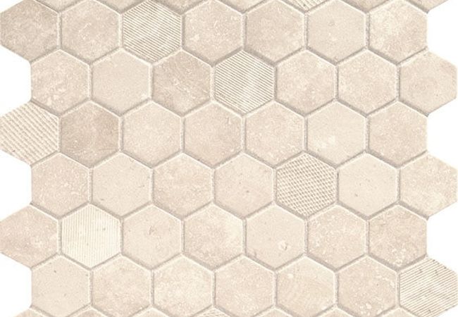 Daltile Vintage Hex Antique Beige