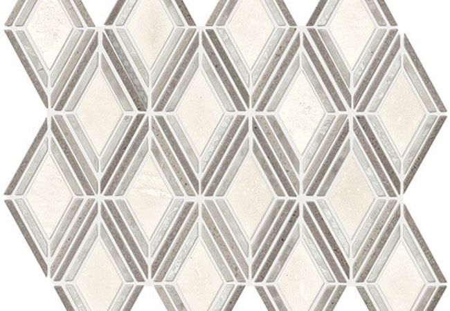 Daltile Decorative Accents Argyle Blend Gray