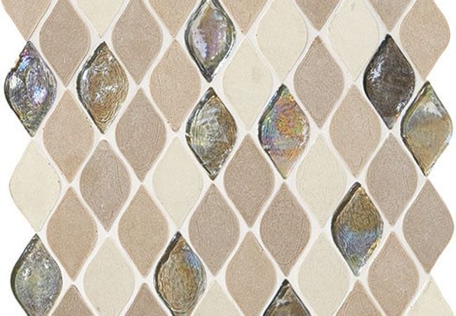 Daltile Decorative Accents Blanc Et Beige