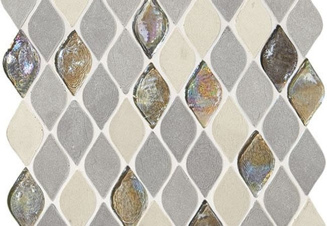 Daltile Decorative Accents Gris Et Blanc