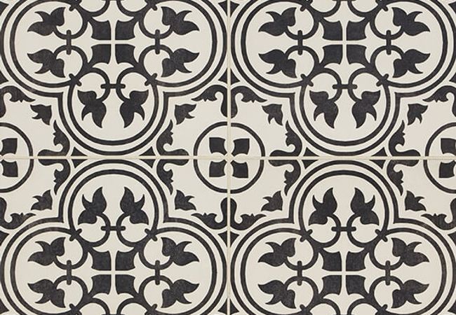 Daltile Memoir Petal Black
