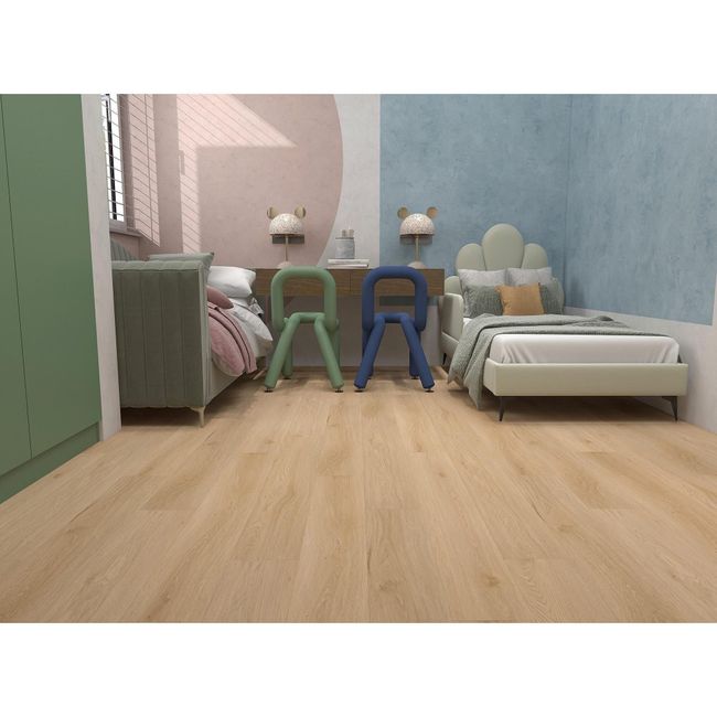 Fuzion Cream City Buttercream Bliss Luxury Vinyl Plank view 2