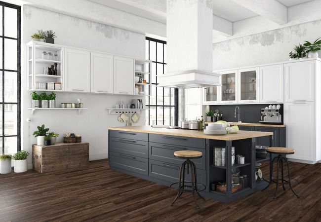 Fuzion Woodlands Log Cabin Luxury Vinyl Plank view 2