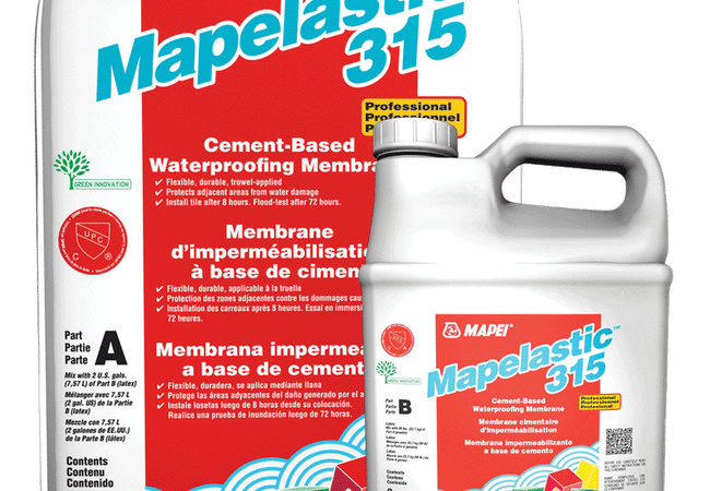 Mapei Mapelastic 315 Powder For Waterproofing Membrane 50 Lbs