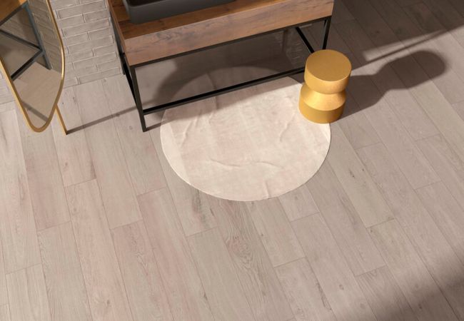 Midgley West Crossroad Wood Sand Tile 10"x80" - Glossy view 2