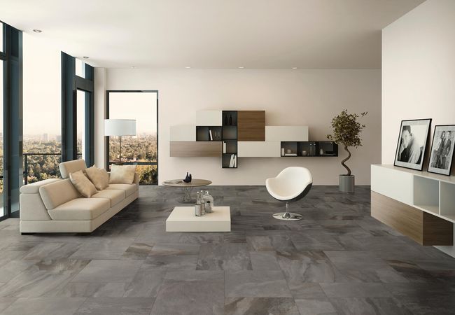 Midgley West Denverstone Silver Mix Tile 12"x24" - Natural view 2