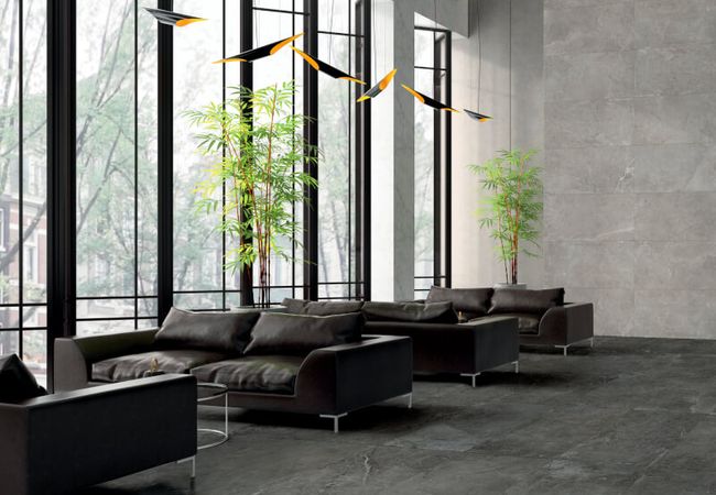 Midgley West Ermetica Lavagna Tile 24"x48" - Natural - Image 2