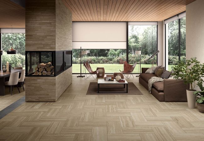 Midgley West Flow Desert Mosaic Tile 12"x12" - Natural view 2