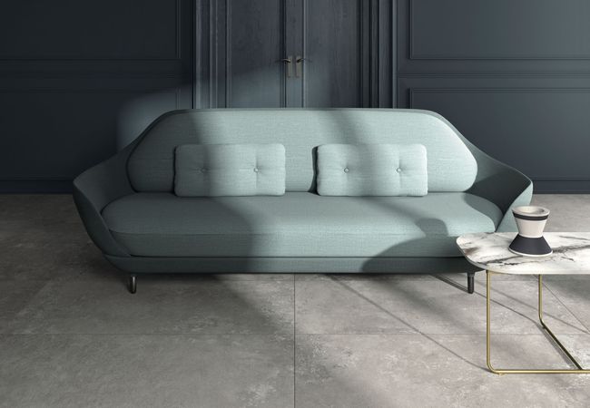 Midgley West Ghost Grey Tile 24"x24" - Matte view 2