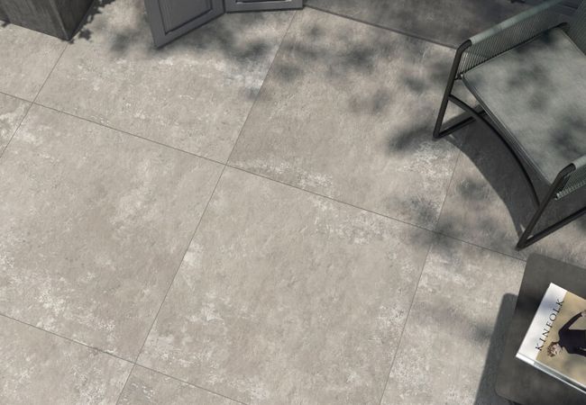 Midgley West Ghost Rope Tile 12"x48" - Matte view 2