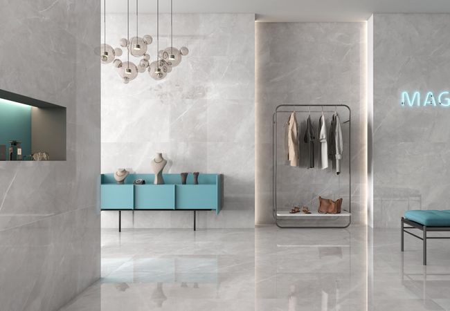 Midgley West Magda Perla Tile 12"x24" - Polished view 2