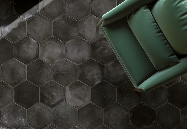 Midgley West Murano Nero Tile 4"x16" - Glossy view 2