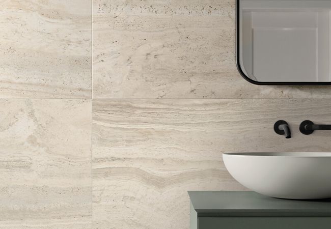 Midgley West Navona Bone Vein Tile 48"x48" - Natural view 2