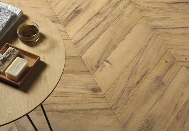 Midgley West Revival Silktech Biondo Tile 11"x63" - Natural view 2