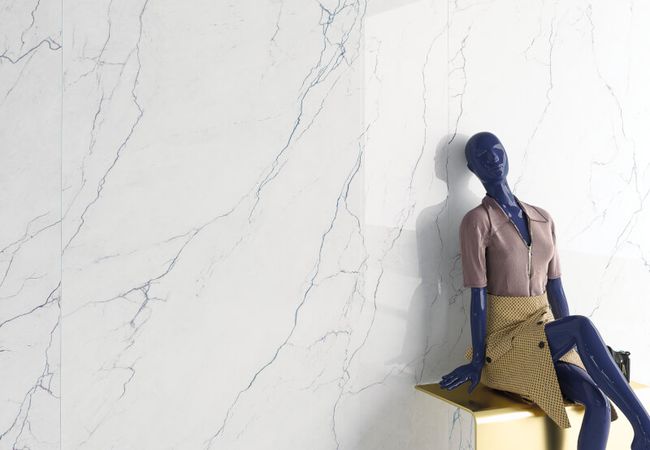 Midgley West Segesta Blu Tile 24"x24" - Polished view 2