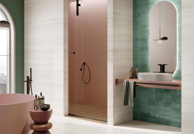 Midgley West Sensi Roma Ivory Tile 24"x48" - Antique 3D - Image 2