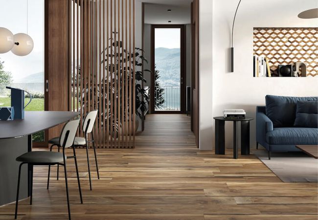 Midgley West Sherwood Walnut Tile 6"x39" - Natural view 2