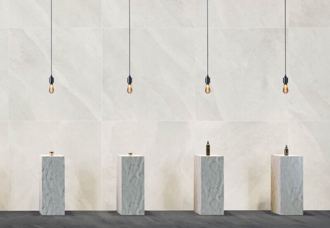 Midgley West Slash Mid Grey Tile 24"x48" - Structured - Image 2