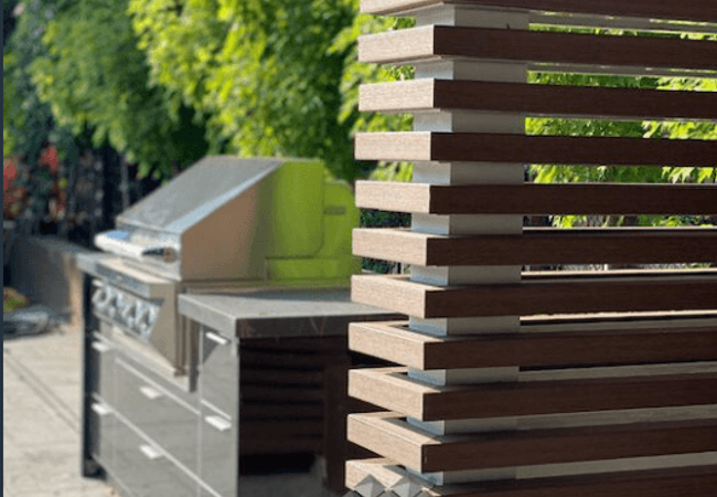 NewTechWood UH17 Screen and Partition Beams Narrow Brazilian Ipe - Image 2