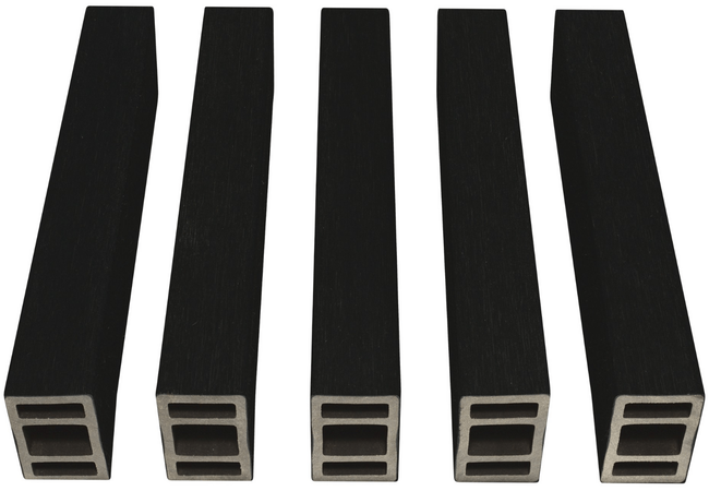 NewTechWood UH26 Screen and Partition Beams Large Ebony