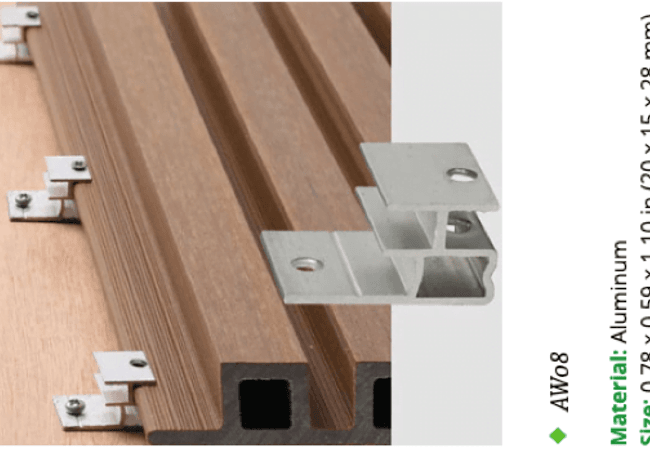 NewTechWood UH58 Belgian Siding Roman Antique view 3