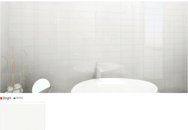 Olympia Chic Gloss and Matte White Subway Wall Tiles Color: White Size: 3" X 6"