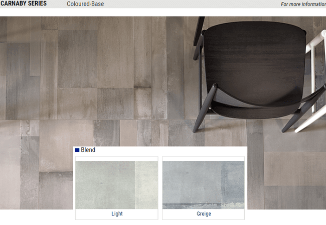 Olympia Carnaby Porcelain Tile Color: Light, Greige Size: 24x24