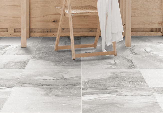 Olympia Castle Matte Glazed Porcelain Tile Color: Grey Size: 18x18 12x24