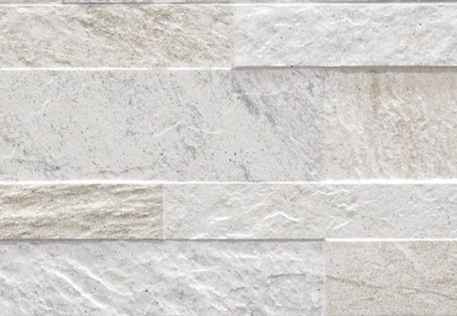 Olympia Cubics Glazed Porcelain Tiles Color: Grey, Multicolour, White Size: 6x24 view 4