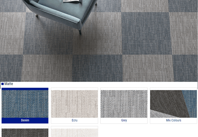 Olympia Digital Art Matte Porcelain Tiles Color: Denim, Ecru, Grey, Mix Colours, Night, White Size: 24x24 12x24 6x24 4x24